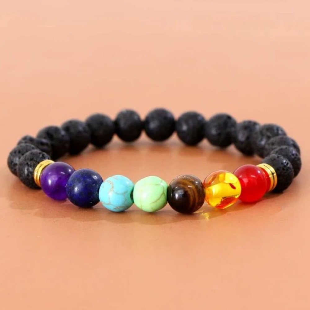 Lava stone bracelet